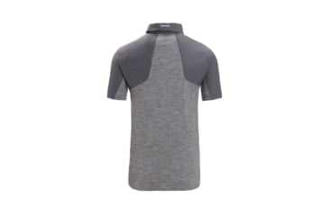 Image of Icebreaker Hike Short Sleeve Top - Men's, Monsoon/Gritstone Heather/Cb, Extra Small, IB0A56OK789XS