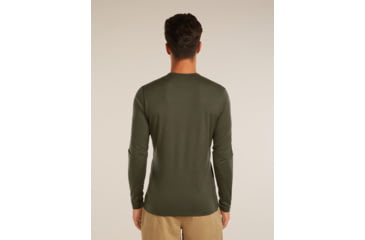 Image of Icebreaker Merino 200 Oasis Long Sleeve Crewe Thermal Top - Mens