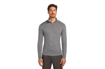 Image of Icebreaker Merino 200 Oasis Long Sleeve Half Zip Thermal Top - Mens