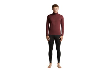 Image of Icebreaker Merino 200 Oasis Long Sleeve Half Zip Thermal Top - Mens