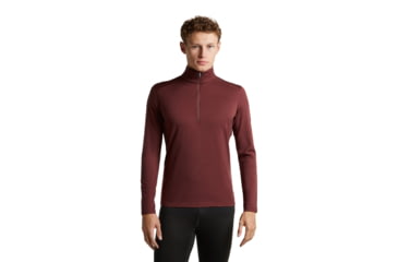 Image of Icebreaker Merino 200 Oasis Long Sleeve Half Zip Thermal Top - Mens