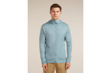 Image of Icebreaker Merino 260 Quantum Long Sleeve Zip Hoodie - Mens