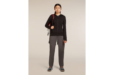 Image of Icebreaker Merino 260 Quantum Long Sleeve Zip Hoodie - Womens