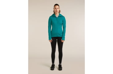 Image of Icebreaker Merino 260 Quantum Long Sleeve Zip Hoodie - Womens