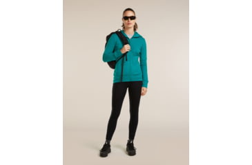 Image of Icebreaker Merino 260 Quantum Long Sleeve Zip Hoodie - Womens