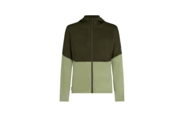Image of Icebreaker Merino Blend 200 RealFleece Descender Long Sleeve Zip Hoodie - Mens