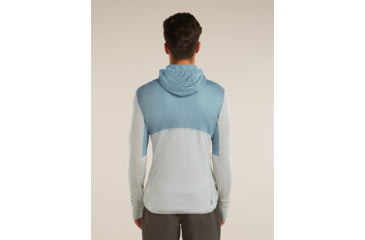 Image of Icebreaker Merino Blend 200 RealFleece Descender Long Sleeve Zip Hoodie - Mens