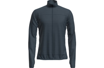 Image of Icebreaker Merino Blend 300 RealFleece Descender Long Sleeve Zip Jacket - Mens, IB0A57QGZ43L