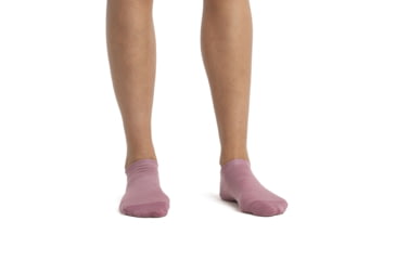 Image of Icebreaker Lifestyle Fine Gauge No Show Socks - Womens, Crystal/Nightshade, Large, IB0A56CE913L