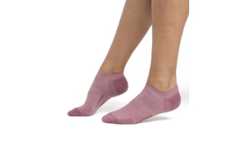 Image of Icebreaker Lifestyle Fine Gauge No Show Socks - Womens, Crystal/Nightshade, Large, IB0A56CE913L