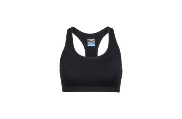 Image of Icebreaker Meld Zone Sport Bra, Black, XS, 104075001XS