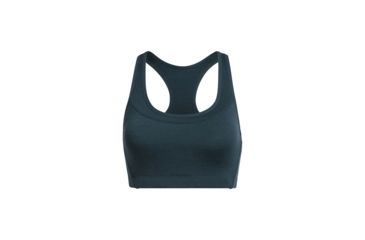 Image of Icebreaker Meld Zone Sport Bra - Womens, NIGHTFALL, Medium, 104075426M