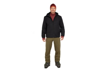 Image of Icebreaker Men 1360 MerinoLoft Jacket, Black, M, IB0A573B001M