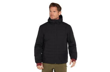 Image of Icebreaker Men 1360 MerinoLoft Jacket, Black, M, IB0A573B001M