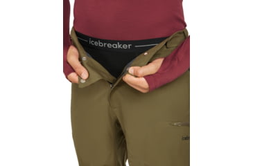 Image of Icebreaker Men 300 MerinoFine Polar Leggings, Black, L, IB0A5722001L
