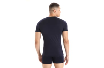 Image of Icebreaker Men Merino 150 Anatomica SS Crewe, Midnight Navy, L, IB103033401L