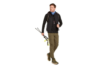 Image of Icebreaker Men Merino 150 Tech Lite LS Tee Bear Lift, Black, XL, IB0A573Y001XL