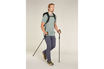 Image of Icebreaker Men Merino 150 Tech Lite SS Tee Camp Essentials, Moss, M, IB0A571X01GM