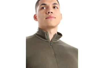 Image of Icebreaker Men Merino 200 Oasis LS Half Zip, Loden, XL, IBB04367069XL
