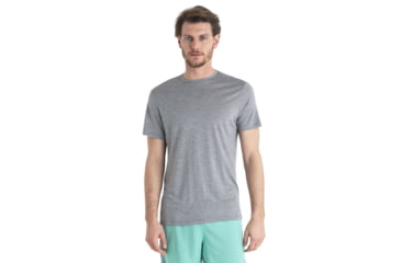 Image of Icebreaker Merino 125 Cool-Lite Sphere III SS Tee - Mens, Metro Heather, Large, IB0A56ZM016L