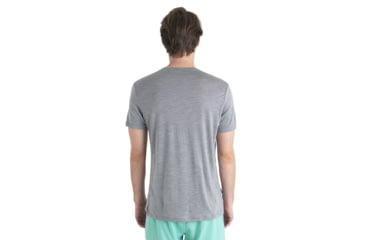 Image of Icebreaker Merino 125 Cool-Lite Sphere III SS Tee - Mens, Metro Heather, Large, IB0A56ZM016L