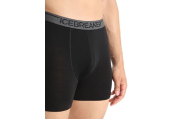 Image of Icebreaker Merino 150 Anatomica Boxers - Men's, Black, Small, IB103029001S