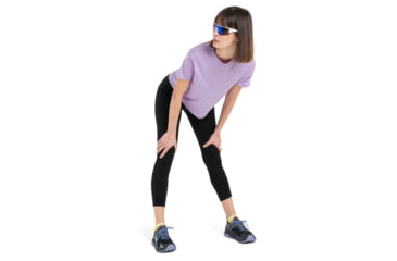 Image of Icebreaker Merino 150 Tech Lite III SS Crop Tee - Womens, Purple Gaze, Large, IB0A56Y2736L