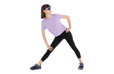 Image of Icebreaker Merino 150 Tech Lite III SS Crop Tee - Womens, Purple Gaze, Large, IB0A56Y2736L