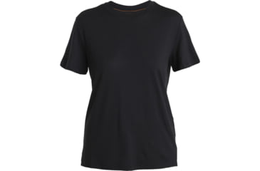 Image of Icebreaker Merino 150 Tech Lite SS Relaxed T-Shirt - Womens, Black, Extra Small, IB0A56XZ001XS