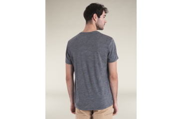 Image of Icebreaker Merino 150 Tech Lite SS T-Shirt - Mens, Gritstone HTHR, Small, IB0A56WL013S