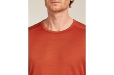 Image of Icebreaker Merino 200 Oasis Long Sleeve Crew Thermal Top - Mens, Agate, Large, IB1043650GSL