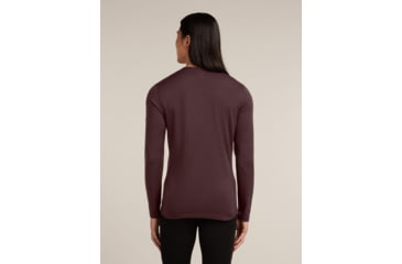 Image of Icebreaker Merino 200 Oasis Long Sleeve Crew Thermal Top - Mens, Java, Extra Large, IB1043650GWXL