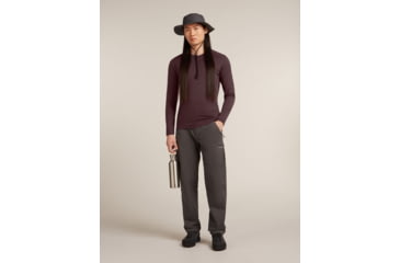 Image of Icebreaker Merino 200 Oasis Long Sleeve Crew Thermal Top - Mens, Java, Extra Large, IB1043650GWXL