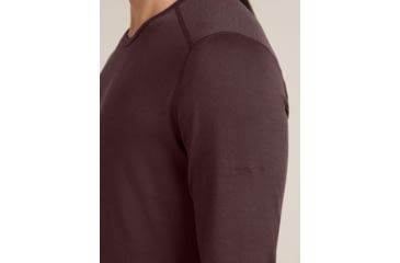 Image of Icebreaker Merino 200 Oasis Long Sleeve Crew Thermal Top - Mens, Java, Extra Large, IB1043650GWXL