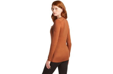 Image of Icebreaker Merino 200 Oasis LS Crewe - Women's, Dusty Clay, Extra Large, IB1043750B0XL
