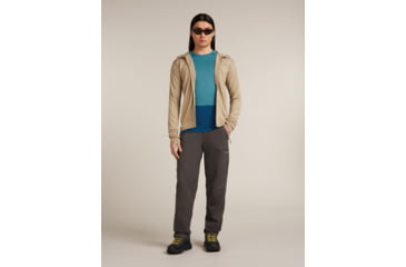 Image of Icebreaker Merino 200 ZoneKnit Long Sleeve Crew Thermal Top - Mens, Atlantis/Topaz/CB, Extra Large, IB0A579O0J7XL