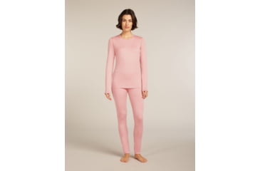 Image of Icebreaker Merino 260 Tech Leggings - Womens, Blush, Medium, IB1043920GUM