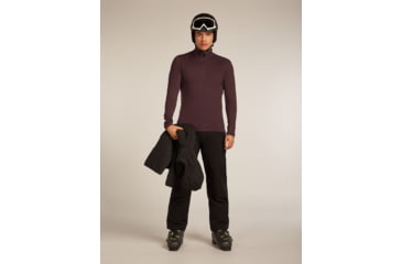 Image of Icebreaker Merino 260 Tech Long Sleeve Half Zip Thermal Top - Mens, Java, Medium, IBB043720GWM