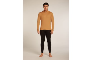 Image of Icebreaker Merino 260 Tech Long Sleeve Half Zip Thermal Top - Mens, Trail, Extra Large, IBB043720GRXL