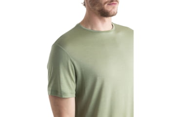 Image of Icebreaker Merino Blend 125 Cool-Lite Sphere SS T-Shirt - Mens, Lichen, Small, IB0A56ZMA74S