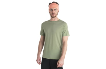 Image of Icebreaker Merino Blend 125 Cool-Lite Sphere SS T-Shirt - Mens, Lichen, Small, IB0A56ZMA74S
