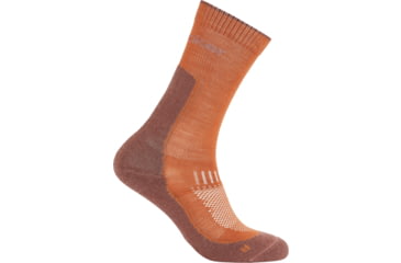 Image of Icebreaker Merino Hike+ Light Crew Socks - Men's, Dusty Clay/Carob, Large, IB0A578O0D7L