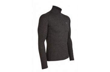 Image of Icebreaker Mondo Long Sleeve Half Zip 200 - Men's-Medium-Earthen