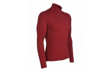 Image of Icebreaker Mondo Long Sleeve Half Zip 200 - Men's-Large-Mars