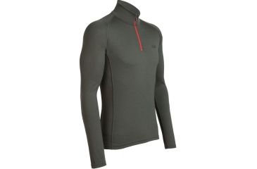 Image of Icebreaker Mondo Long Sleeve Half Zip 200 - Men's-X-Large-Cargo