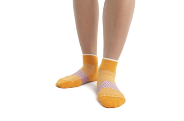 Image of Icebreaker Multisport Light Mini Socks - Womens, Solar/Snow/Crystal, Small, IB105127979S