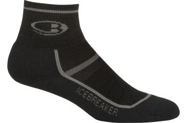 Image of Icebreaker Multisport Ultralite Mini Sock - Women's-Oil/Silver/Oil-Large