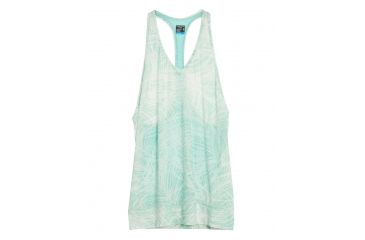 Image of Icebreaker Nomi Tank - Women's-Palm Dots Snow/Tasman-Medium