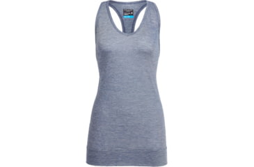 Image of Icebreaker Nomi Tank - Women's-Stripe Gumtree/Snow-Small