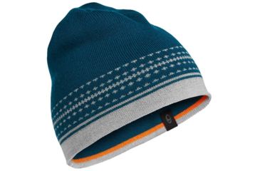Image of Icebreaker Nova Hat-Night/Blizzard Heather-One Size
